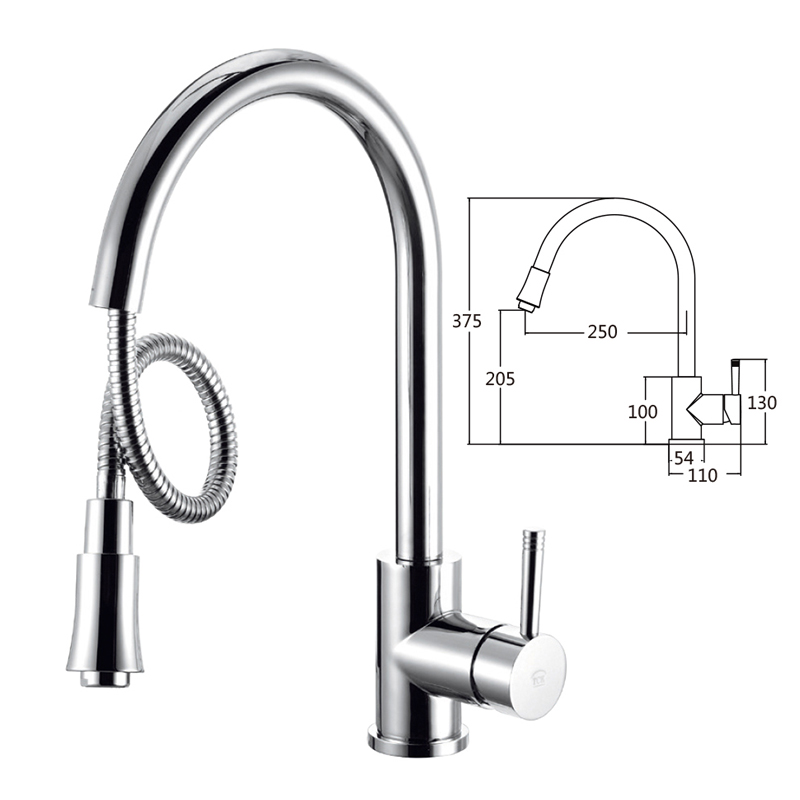 廚房伸縮龍頭